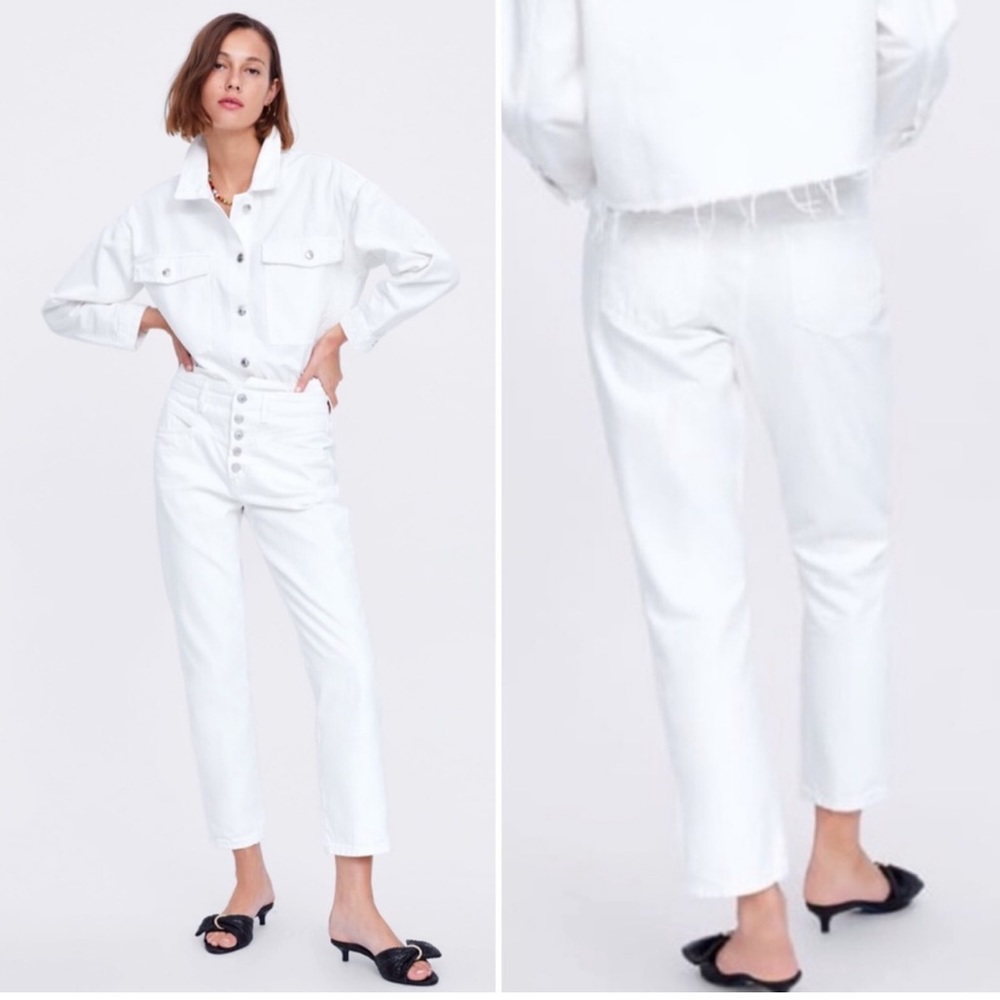 🆕 NWT Zara the 80’s Straight Leg